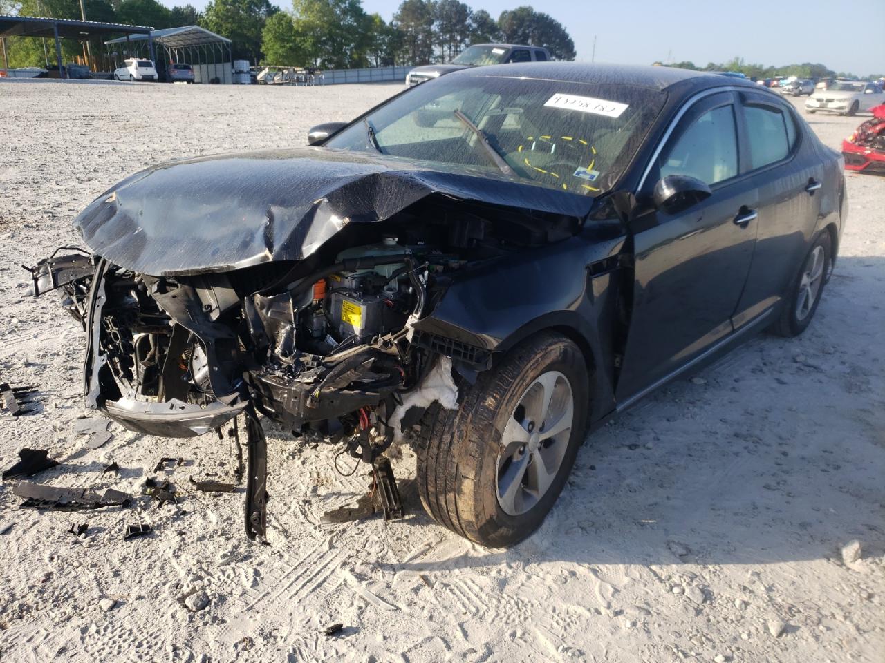Photo 2 from auction – 2014 KIA OPTIMA HYB with VIN KNAGM4AD0E5074585