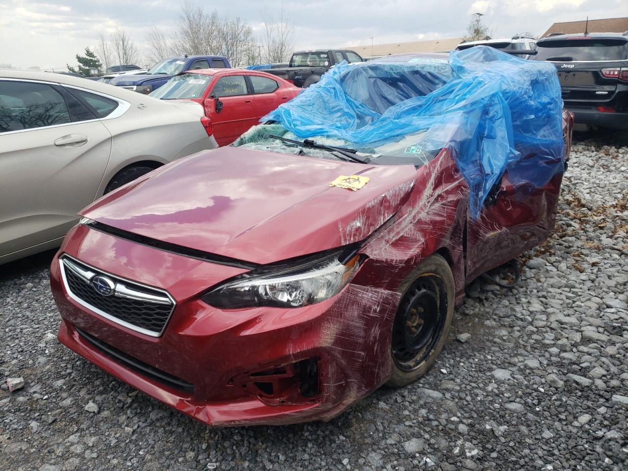 Photo 2 from auction – 2019 SUBARU IMPREZA with VIN 4S3GTAA68K1700943