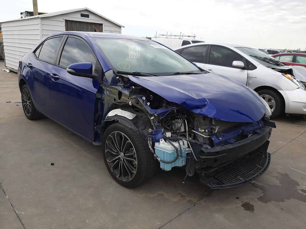 TOYOTA COROLLA L 2016 with VIN 5YFBURHE7GP434014 - Photo from auction