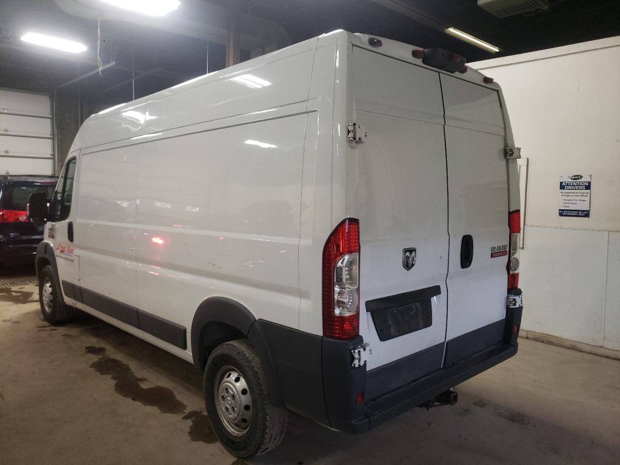Photo 3 from auction – 2016 RAM PROMASTER with VIN 3C6TRVDG7GE128820