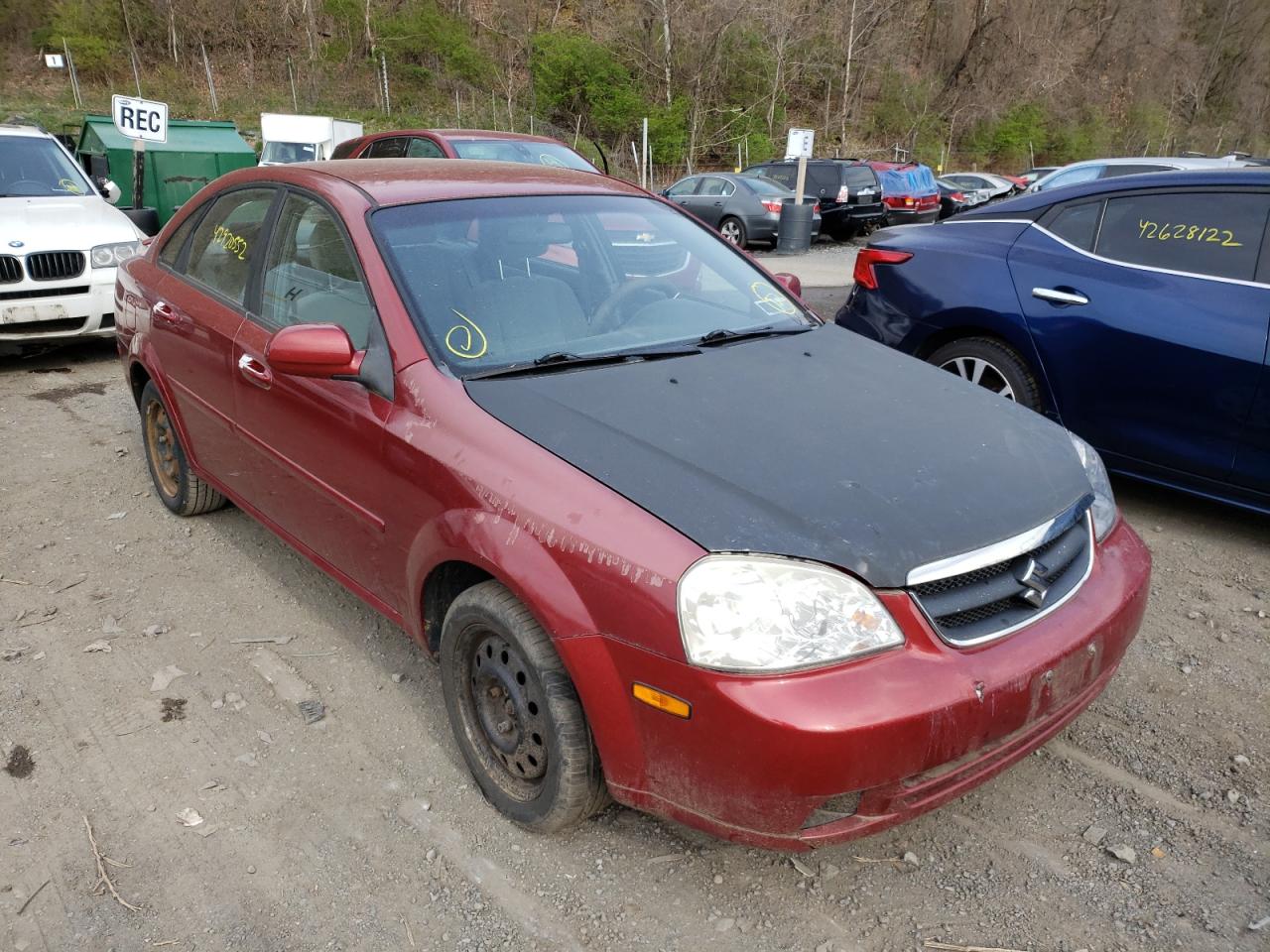 SUZUKI FORENZA BA 2008 with VIN KL5JD56Z88K906723 - Photo from auction