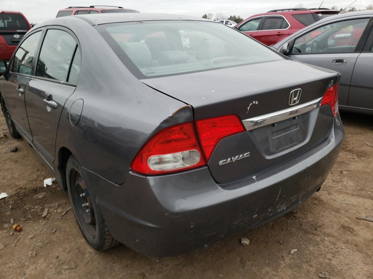 Photo 9 from auction – 2011 HONDA CIVIC LX with VIN 2HGFA1F52BH302387