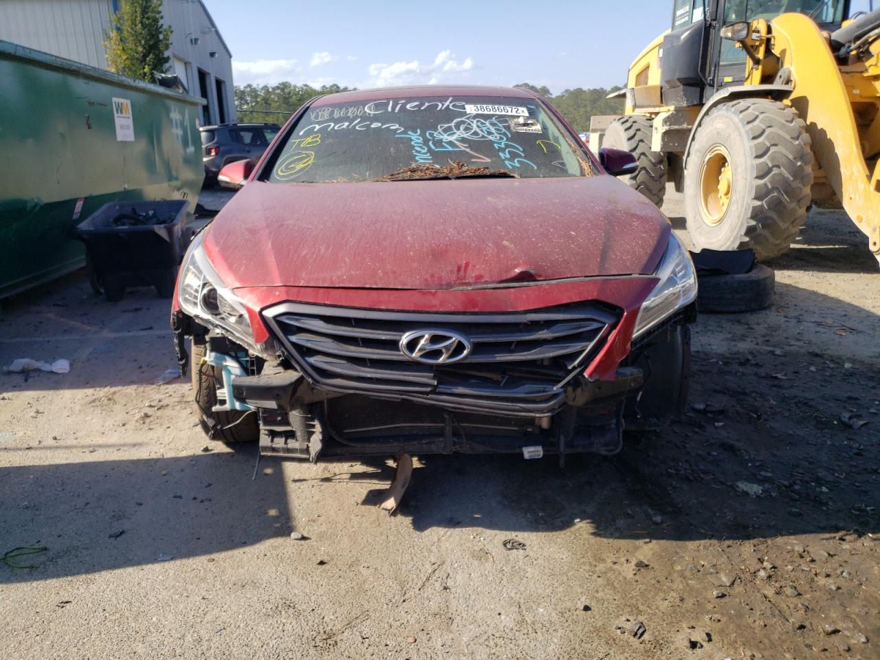 Photo 9 from auction – 2016 HYUNDAI SONATA SPO with VIN 5NPE34AFXGH333035