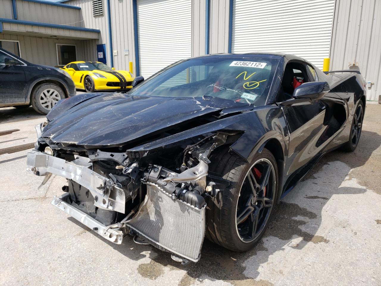 Photo 2 from auction – 2021 CHEVROLET CORVETTE S with VIN 1G1YC2D40M5114021