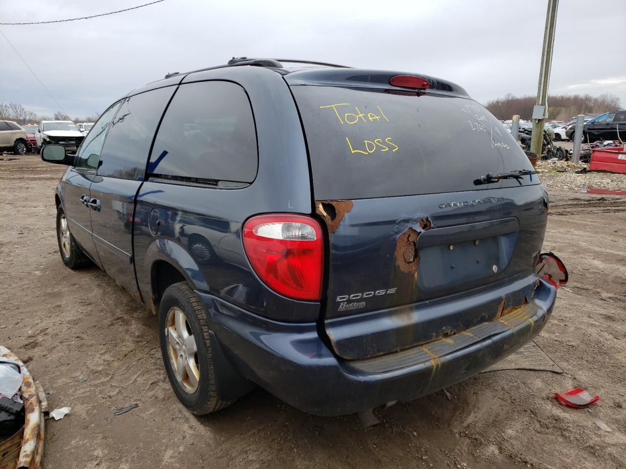 Photo 3 from auction – 2007 DODGE GRAND CARA with VIN 2D4GP44L87R332762
