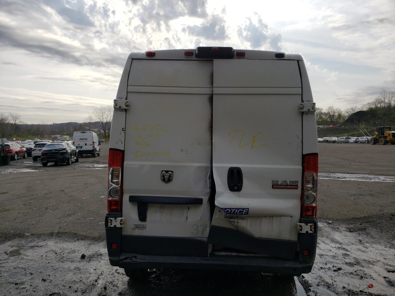 Photo 10 from auction – 2015 RAM PROMASTER with VIN 3C6TRVDG2FE501888