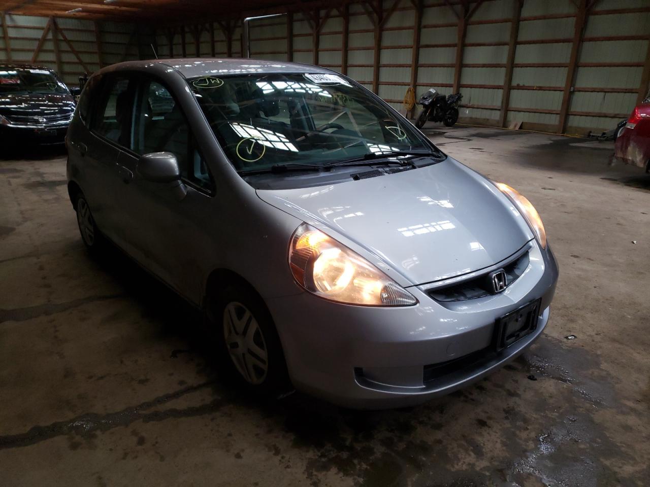 HONDA FIT 2007 with VIN JHMGD37437S818588 - Photo from auction