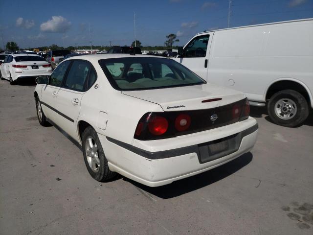 Photo 3 from auction – 2005 CHEVROLET IMPALA with VIN 2G1WF52E559303716