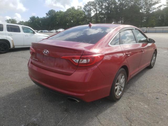 Photo 4 from auction – 2017 HYUNDAI SONATA SE with VIN 5NPE24AF4HH589689