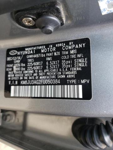 Photo 10 from auction – 2015 HYUNDAI TUCSON LIM with VIN KM8JU3AG2FU050384