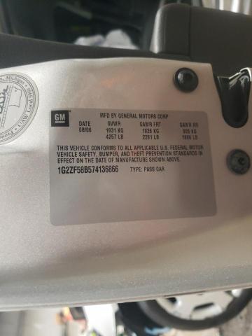 Photo 10 from auction – 2007 PONTIAC G6 VALUE L with VIN 1G2ZF58B574136866