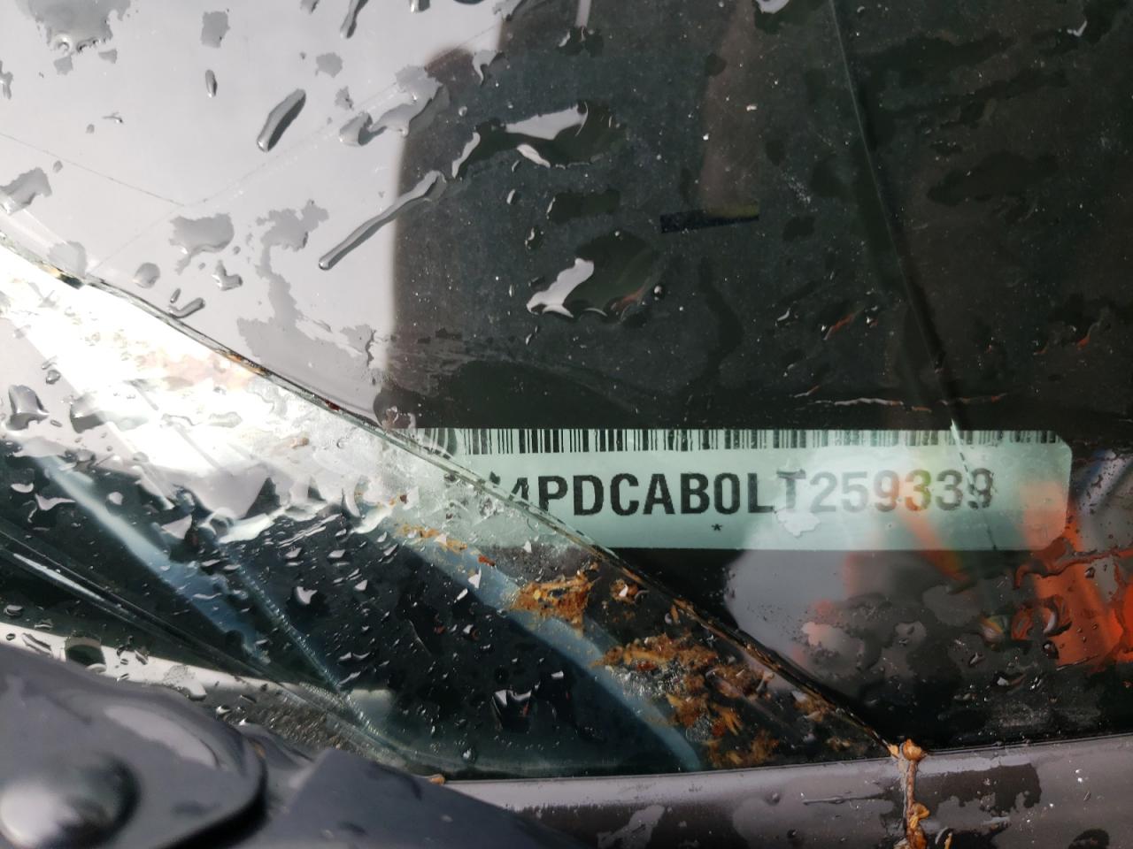 Photo 10 from auction – 2020 DODGE JOURNEY SE with VIN 3C4PDCAB0LT259339