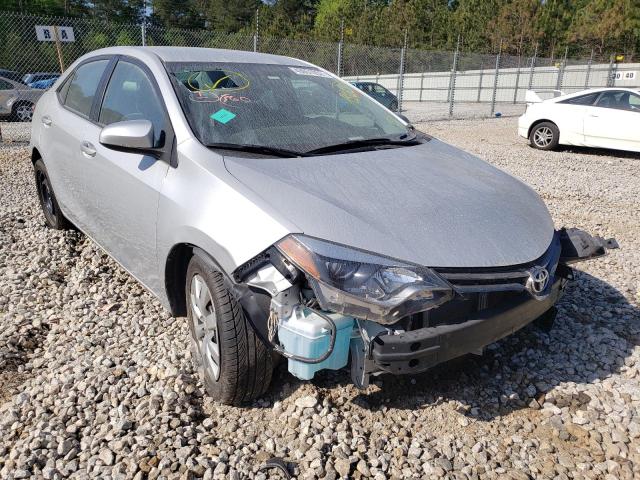 TOYOTA COROLLA L 2015 with VIN 2T1BURHE9FC362182 - Photo from auction