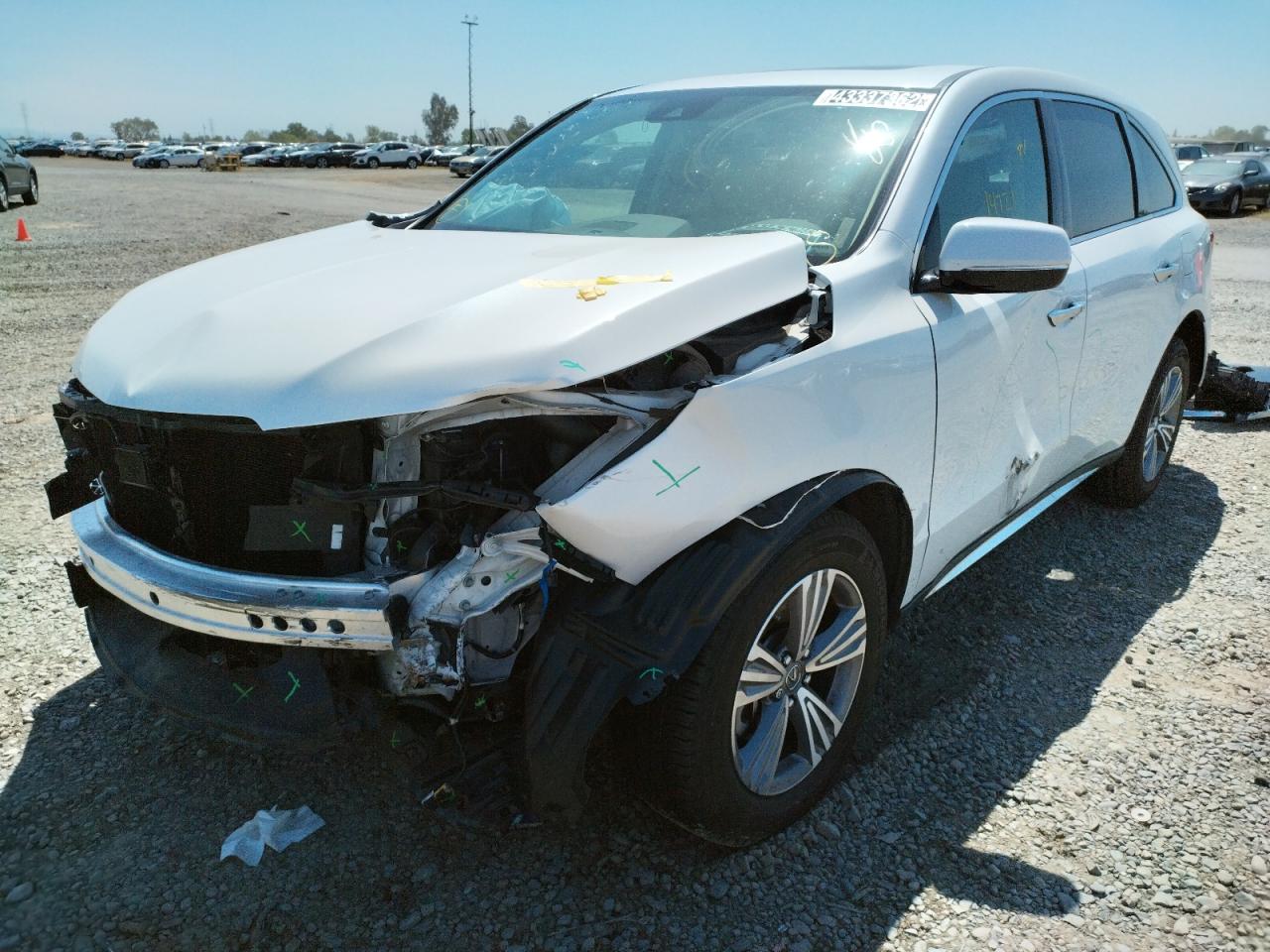 Photo 2 from auction – 2020 ACURA MDX with VIN 5J8YD3H30LL014198
