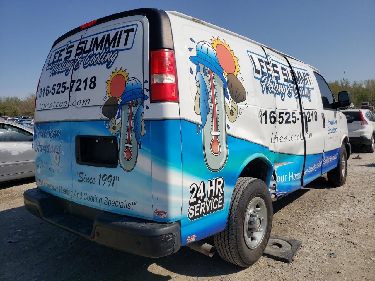 Photo 4 from auction – 2014 CHEVROLET EXPRESS G2 with VIN 1GCWGFCA2E1206080