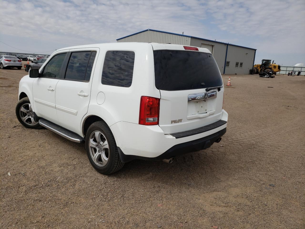 Photo 3 from auction – 2013 HONDA PILOT EXL with VIN 5FNYF3H59DB014960