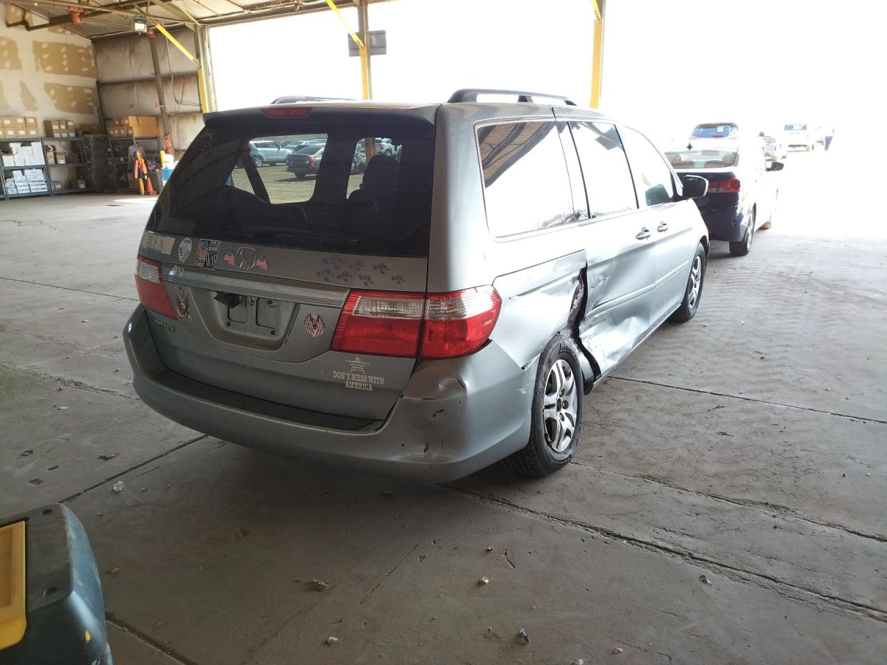 Photo 4 from auction – 2007 HONDA ODYSSEY EX with VIN 5FNRL38617B129336