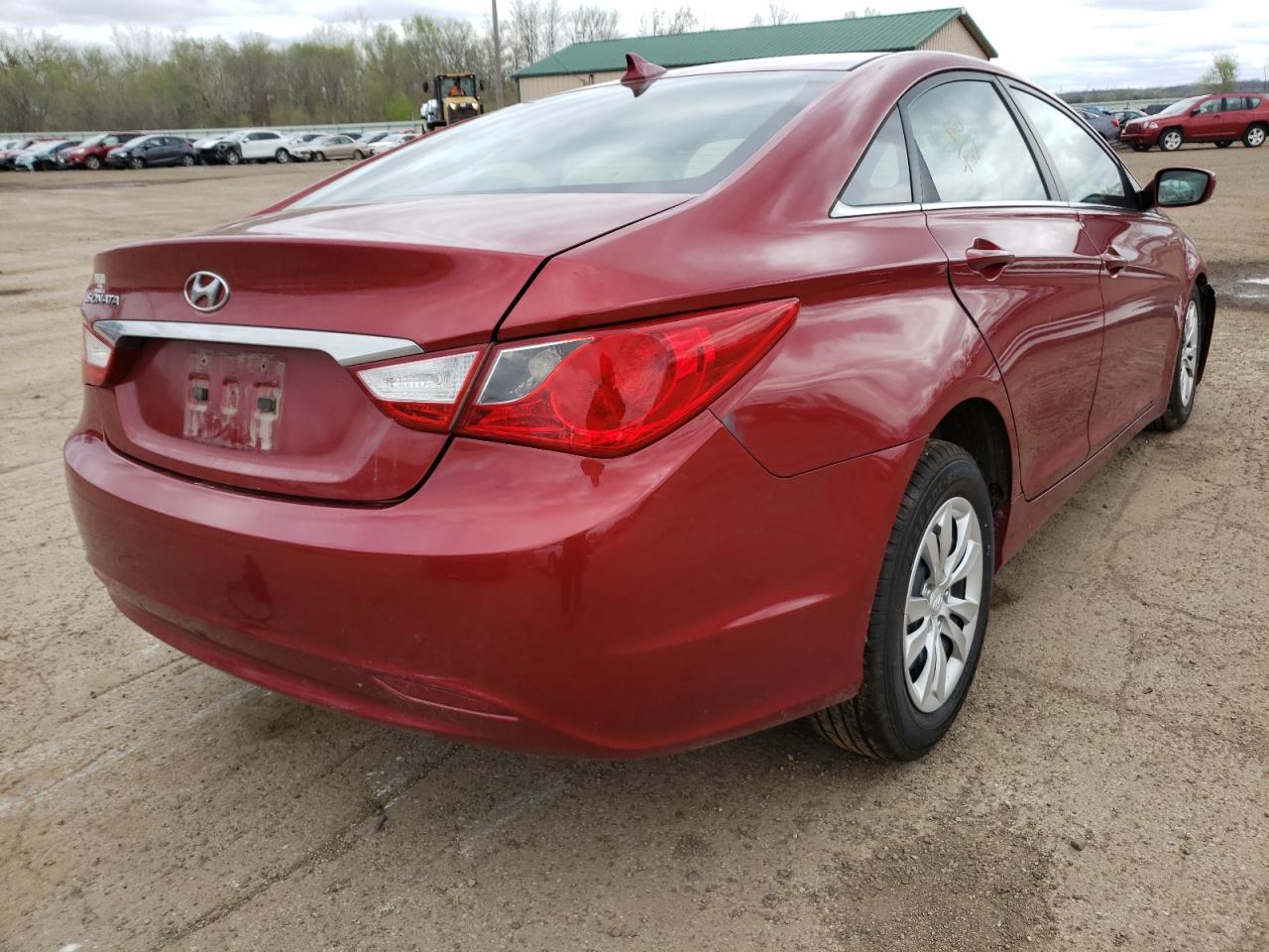 Photo 4 from auction – 2012 HYUNDAI SONATA GLS with VIN 5NPEB4ACXCH488655