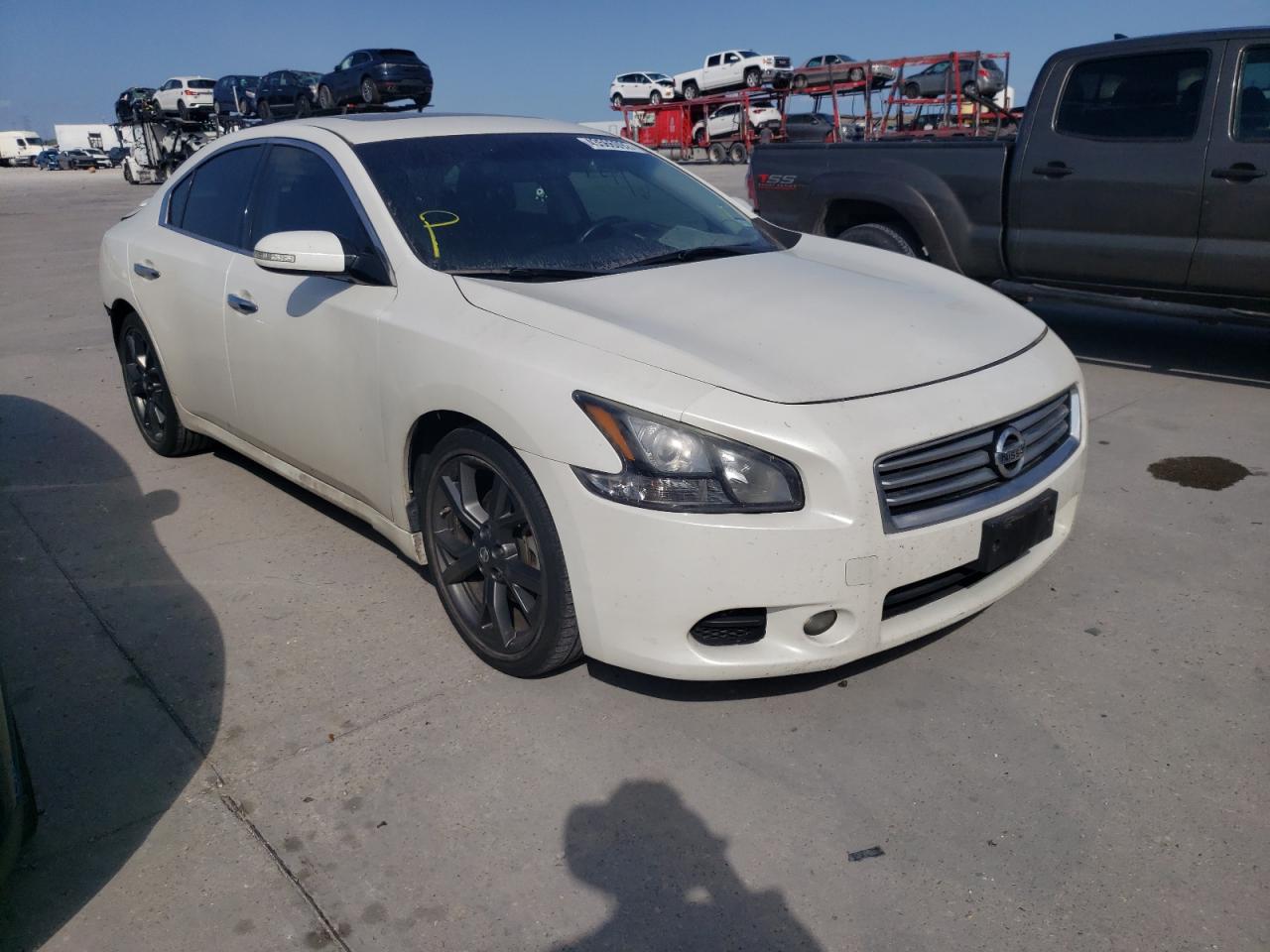 NISSAN MAXIMA S 2014 with VIN 1N4AA5AP1EC483116 - Photo from auction