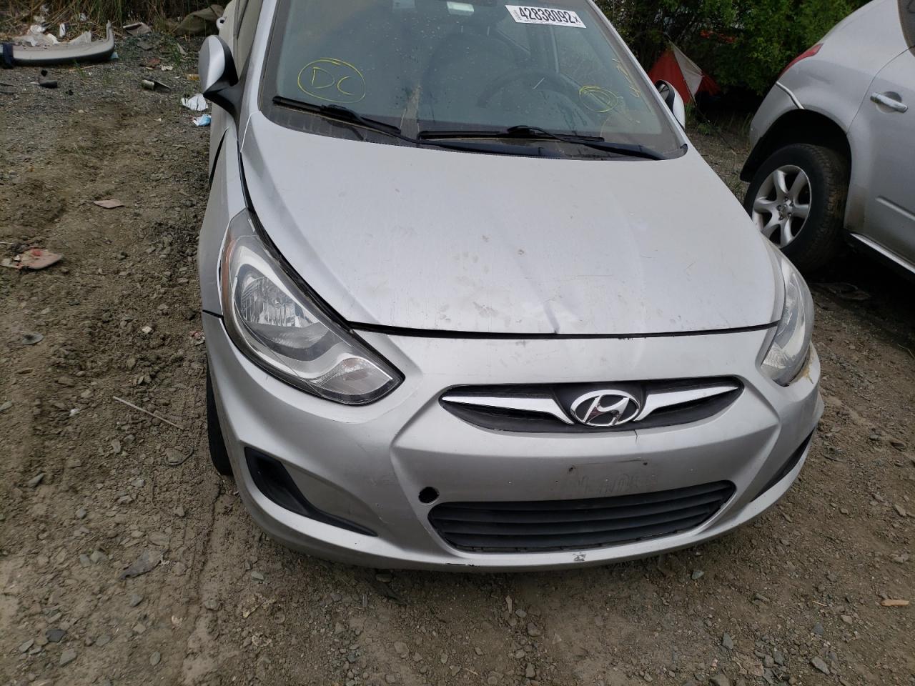 Zdjęcie 9 z aukcji – 2014 HYUNDAI ACCENT GLS z VIN KMHCT4AEXEU687005