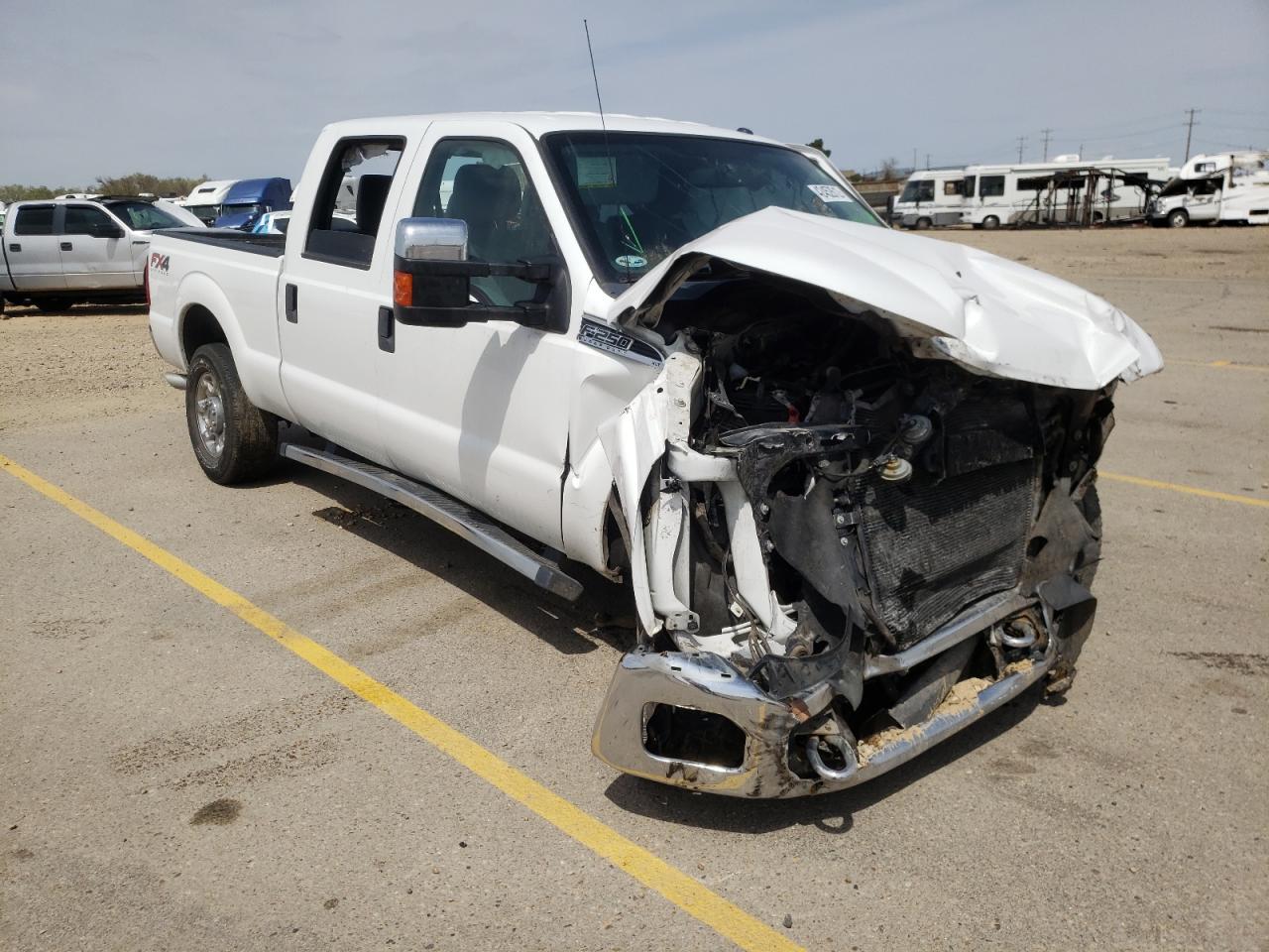 FORD F250 SUPER 2015 with VIN 1FT7W2B68FED28904 - Photo from auction