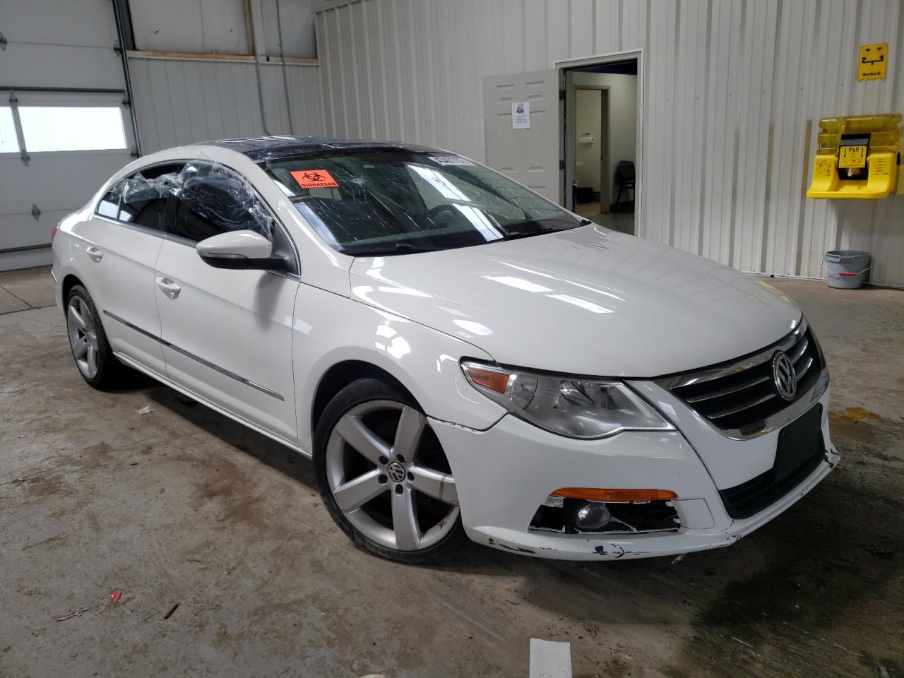 VOLKSWAGEN CC LUXURY 2012 with VIN WVWHN7AN5CE503280 - Photo from auction