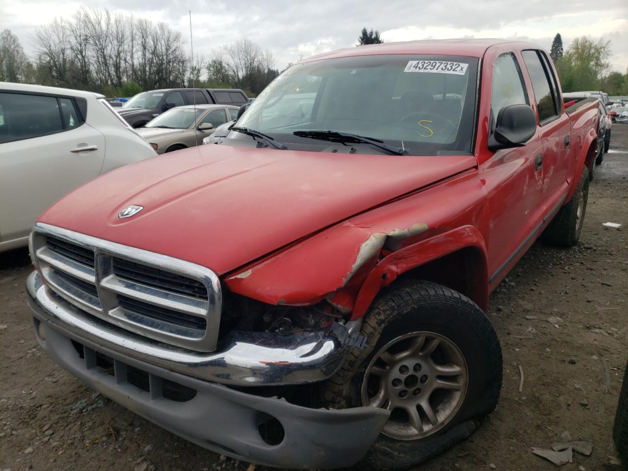 Photo 2 from auction – 2004 DODGE DAKOTA QUA with VIN 1D7HG48N84S507590