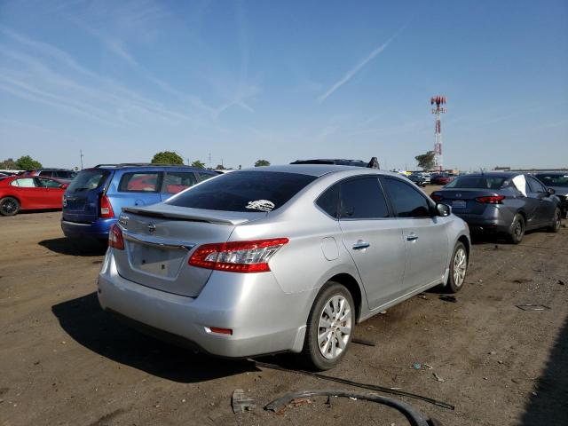 Photo 4 from auction – 2015 NISSAN SENTRA S with VIN 3N1AB7AP4FY293969