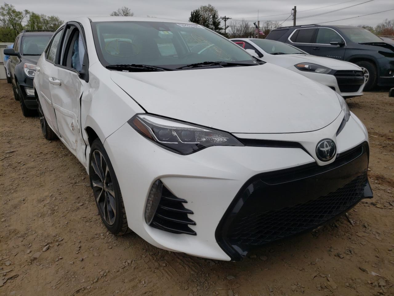 TOYOTA COROLLA L 2019 with VIN 2T1BURHE4KC132544 - Photo from auction