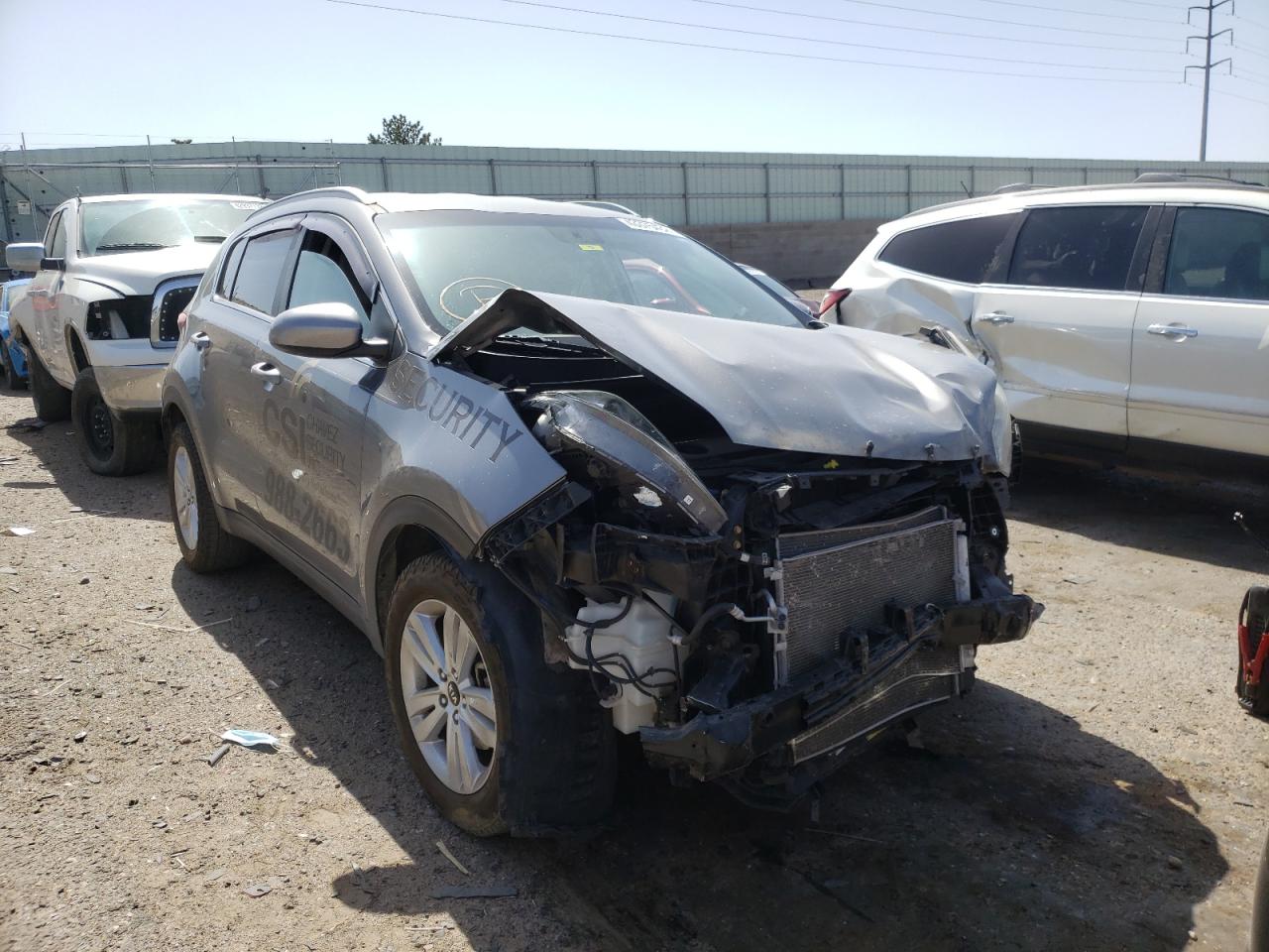 Photo 1 from auction – 2017 KIA SPORTAGE L with VIN KNDPM3AC4H7225344