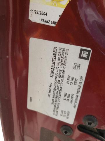 Photo 10 from auction – 2002 PONTIAC GRAND PRIX with VIN 1G2WK52JX2F206972