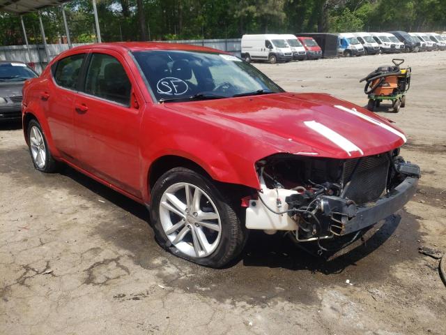 DODGE AVENGER 2013 with VIN 1C3CDZAB5DN551415 - Photo from auction