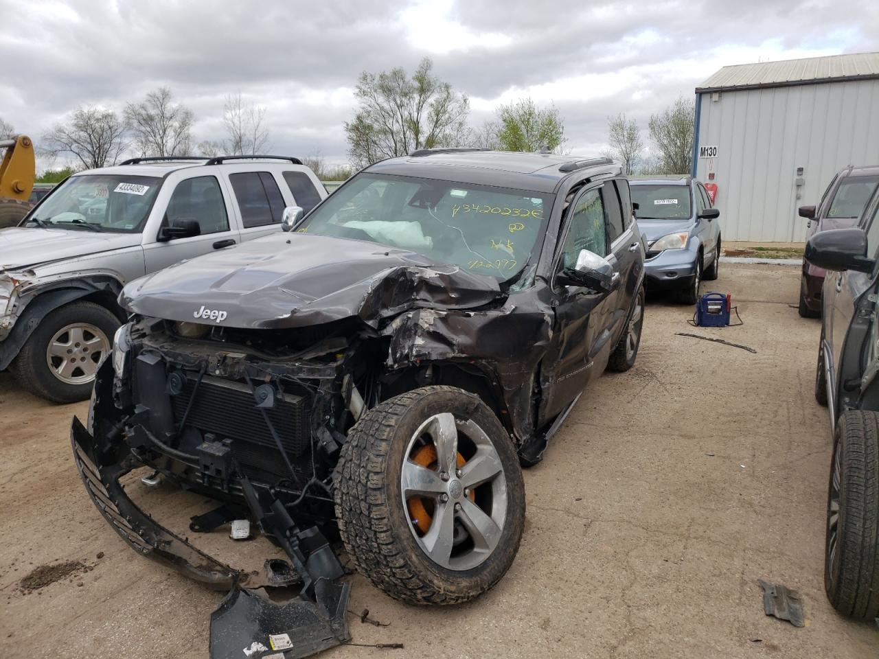 Photo 2 from auction – 2014 JEEP GRAND CHER with VIN 1C4RJFCMXEC422997