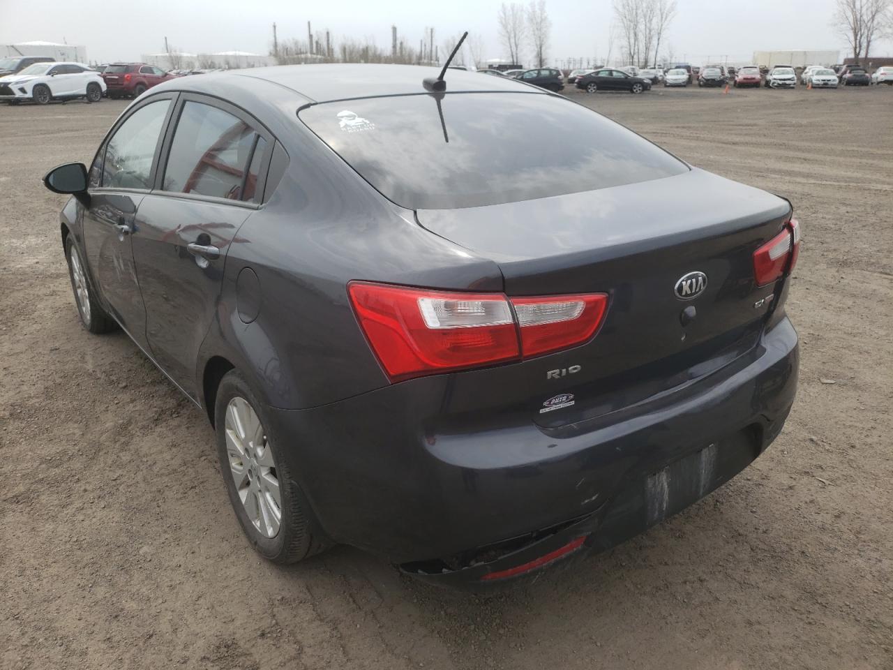 Photo 3 from auction – 2013 KIA RIO EX with VIN KNADN4A39D6298017