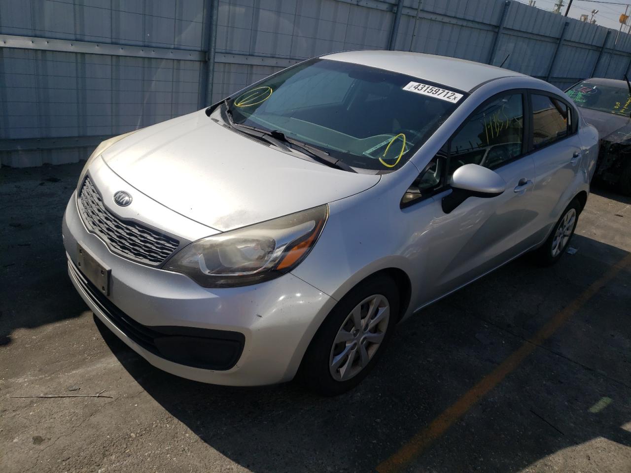 Photo 2 from auction – 2014 KIA RIO LX with VIN KNADM4A33E6363870