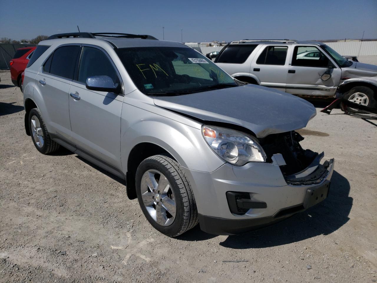 CHEVROLET EQUINOX LT 2014 with VIN 2GNFLFE32E6340845 - Photo from auction