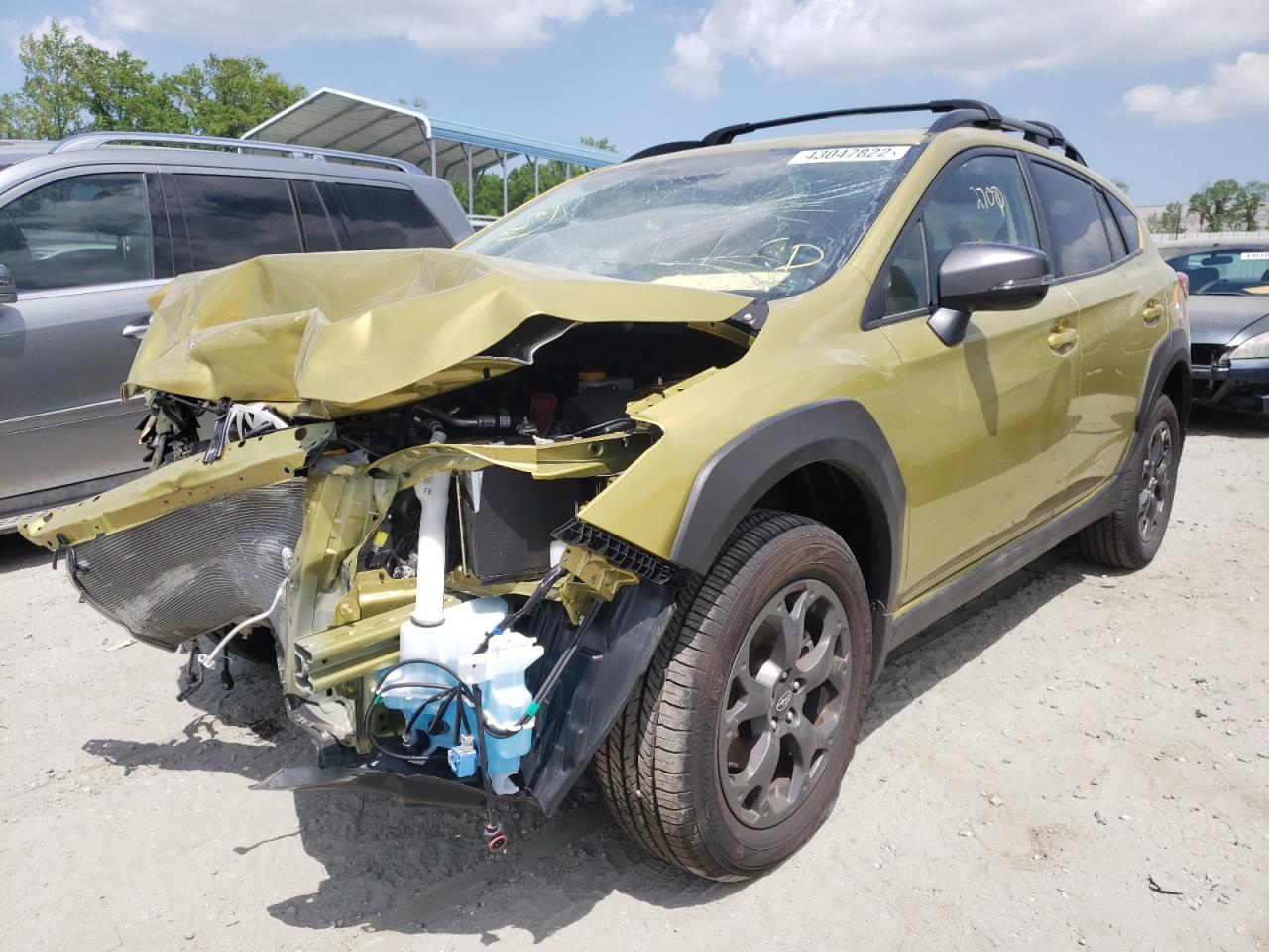 Photo 2 from auction – 2021 SUBARU CROSSTREK with VIN JF2GTHSCXMH673687