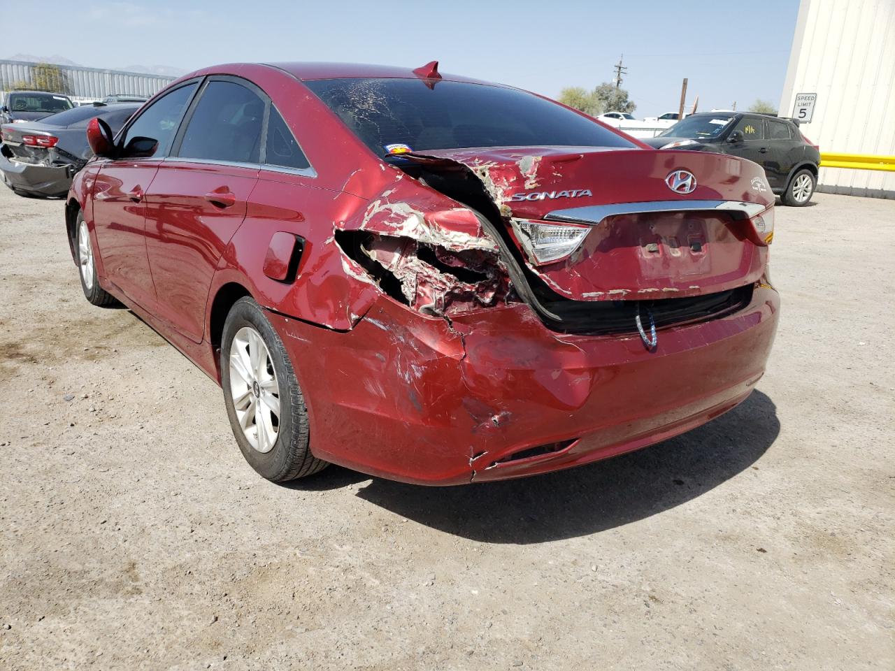 Photo 3 from auction – 2013 HYUNDAI SONATA GLS with VIN 5NPEB4AC7DH739682