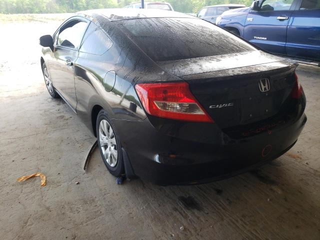 Photo 3 from auction – 2012 HONDA CIVIC LX with VIN 2HGFG3B53CH562458