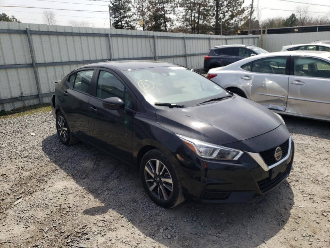 NISSAN VERSA SV 2021 with VIN 3N1CN8EV7ML876724 - Photo from auction