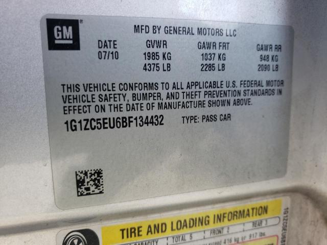 Photo 10 from auction – 2011 CHEVROLET MALIBU with VIN 1G1ZC5EU6BF134432