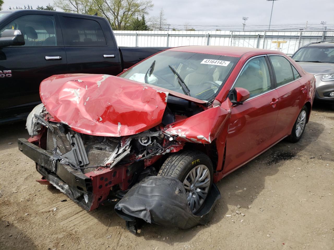 Photo 2 from auction – 2012 TOYOTA CAMRY BASE with VIN 4T4BF1FK8CR185466