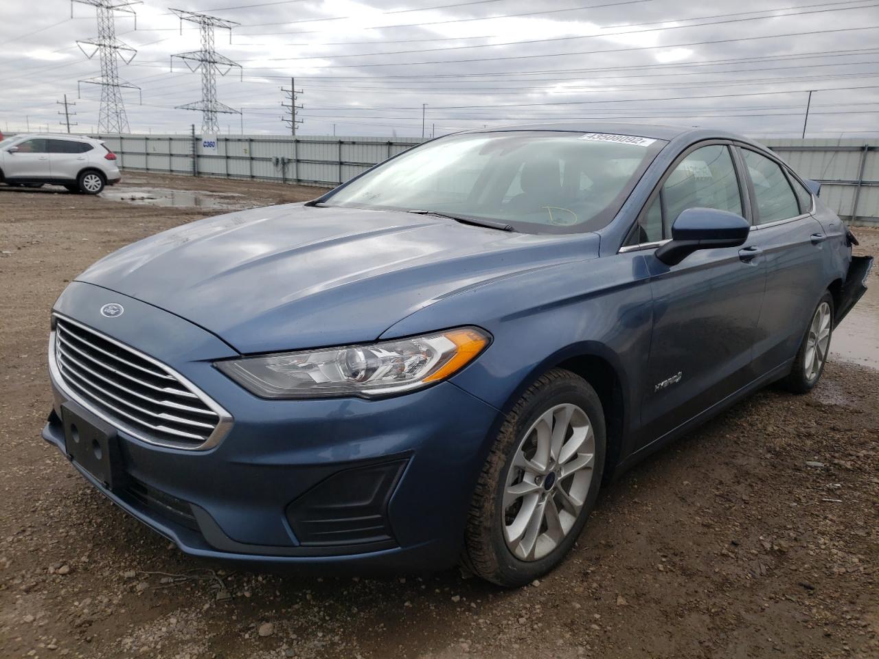 Photo 2 from auction – 2019 FORD FUSION SE with VIN 3FA6P0LU2KR197864