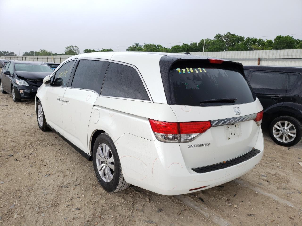 Photo 3 from auction – 2014 HONDA ODYSSEY EX with VIN 5FNRL5H67EB113277
