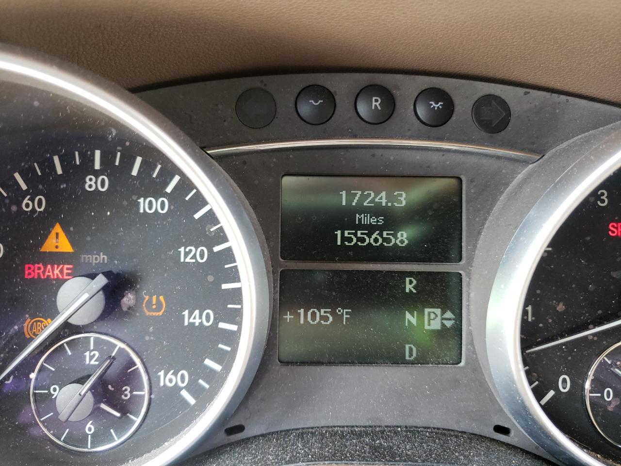 Photo 8 from auction – 2008 MERCEDES-BENZ ML 550 with VIN 4JGBB72E88A375737