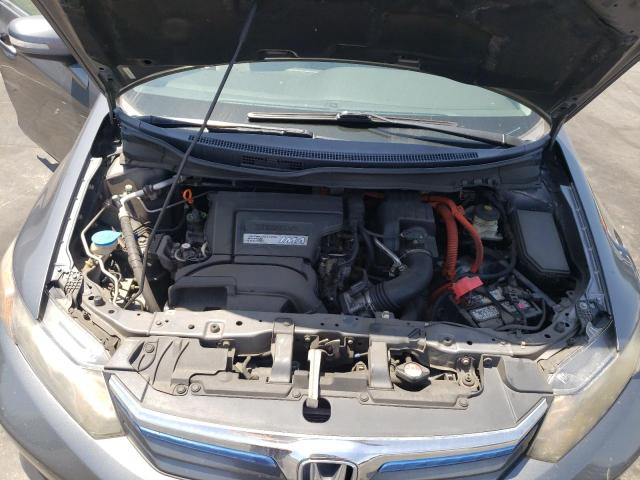 Photo 7 from auction – 2012 HONDA CIVIC HYBR with VIN JHMFB4F24CS003334