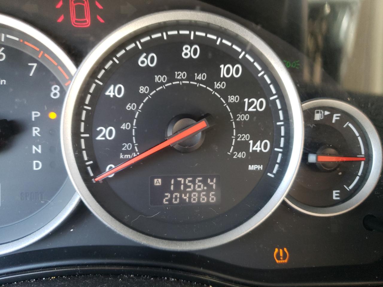 Photo 8 from auction – 2007 SUBARU LEGACY OUT with VIN 4S4BP61CX77337885