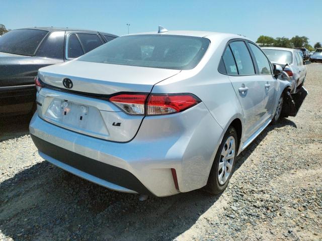 Photo 4 from auction – 2021 TOYOTA COROLLA LE with VIN 5YFEPMAE9MP222356