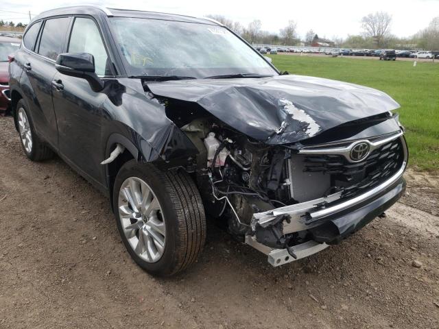 TOYOTA HIGHLANDER 2021 with VIN 5TDDZRBH1MS109696 - Photo from auction