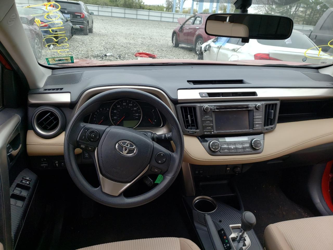Photo 9 from auction – 2014 TOYOTA RAV4 XLE with VIN JTMRFREV7EJ011514